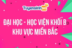 ĐH - HV Khối B khu vực Miền Bắc